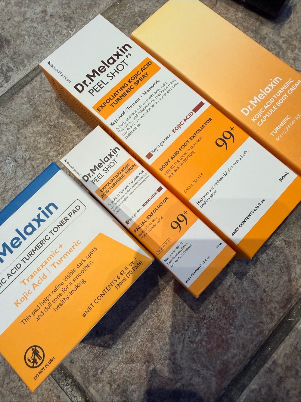 Dr Melaxin Kojic Acid Turmeric Bundle